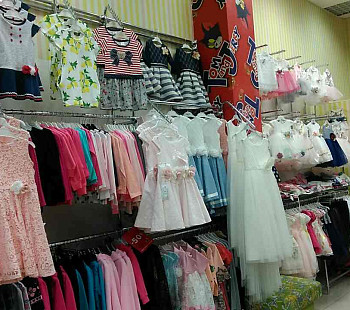 Магазин детской одежды в ТЦ Тюмени