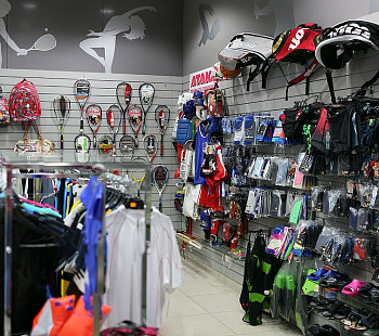Магазин спортивных товаров в Мурино.