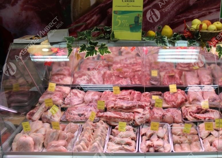 Магазин мясной продукции в популярном торговом комплексе Фото - 1