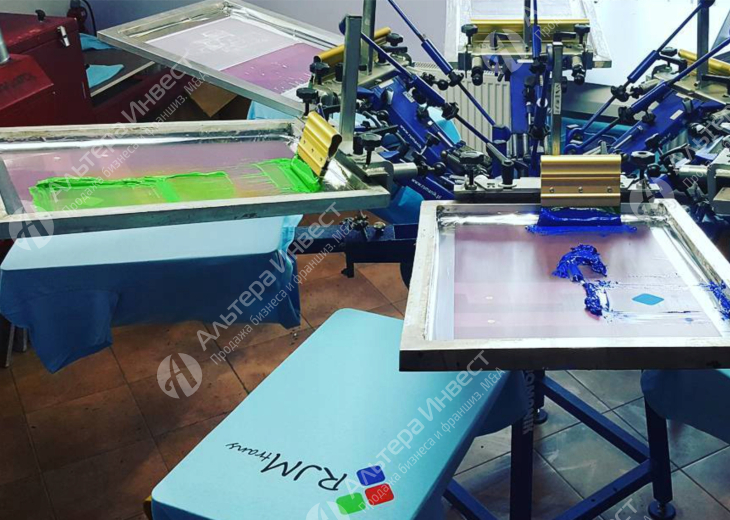 Готовое производство печати на текстиле и шелкографии по цене активов. Фото - 1