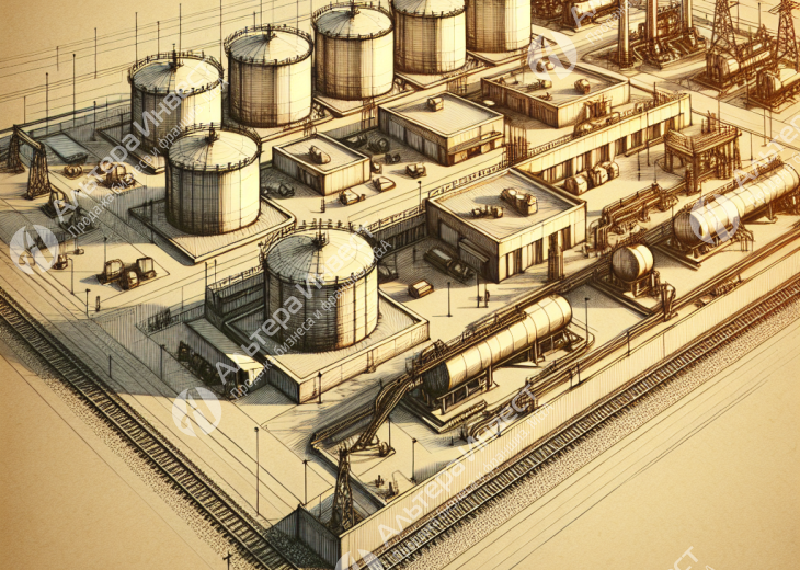 Продажа производственно-складского комплекса нефтепродуктов (нефтяная база) Фото - 1