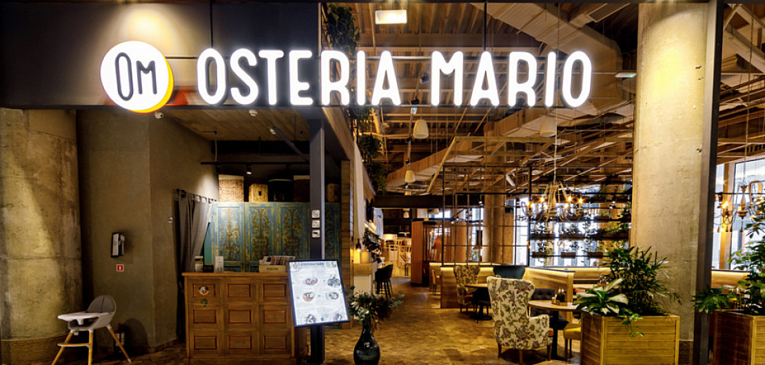 Франшиза «OSTERIA MARIO» – итальянский ресторан Фото - 1