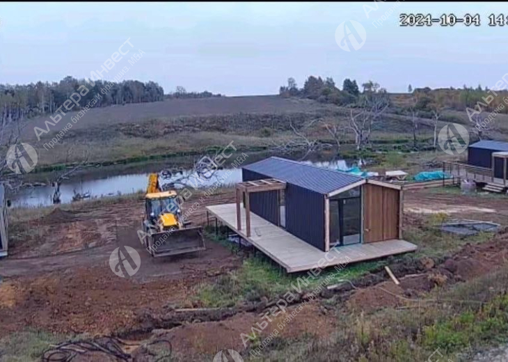 Готовая база для глэмпинга в Тульской области, 55 соток — 120 км от Москвы Фото - 1