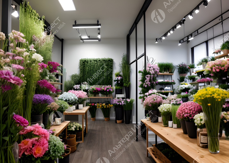 Цветочный магазин в СЗАО. Фото - 1
