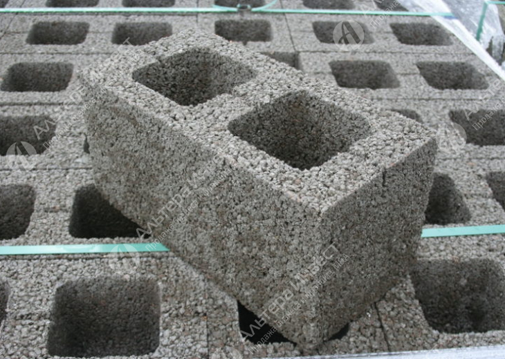 Производство брусчатки и керамзитобетонных блоков Фото - 1