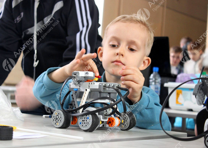 Сеть из 5 детских школ робототехники с набранными группами Фото - 1