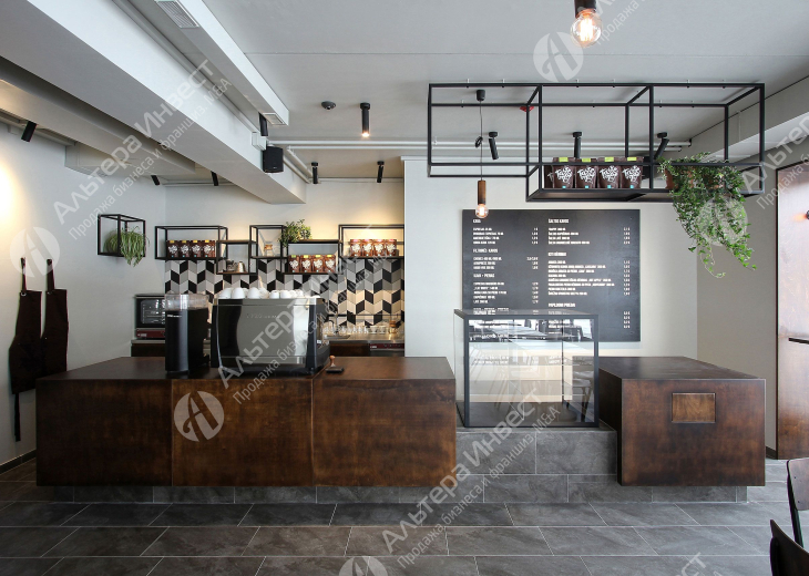 Кофейня с дизайнерским ремонтом и стильной мебелью | Центральный район Фото - 1