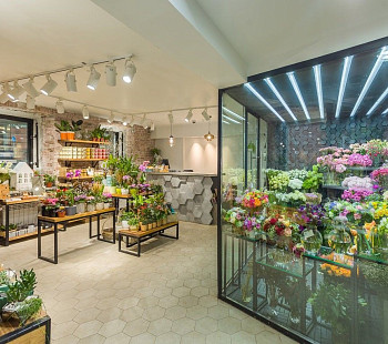 Цветочный магазин в Зеленой роще