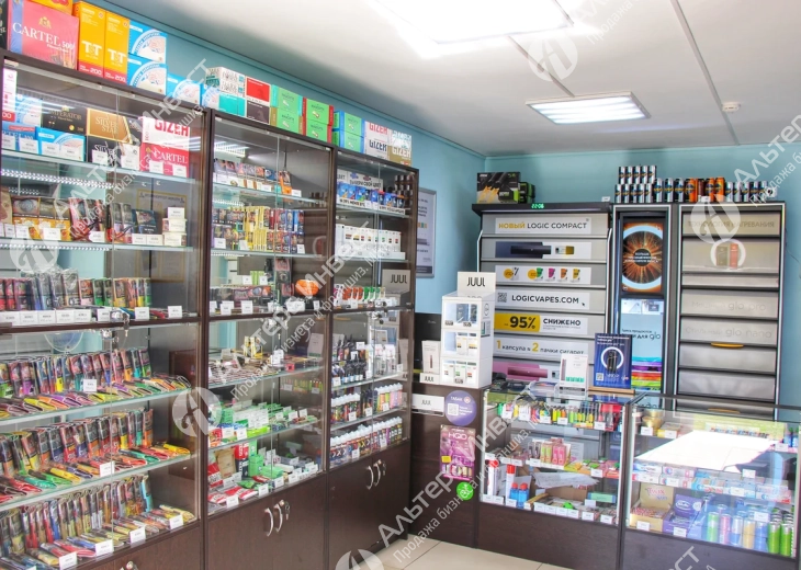 Табачный магазин на первой линии | Прибыль 100 000 рублей Фото - 1