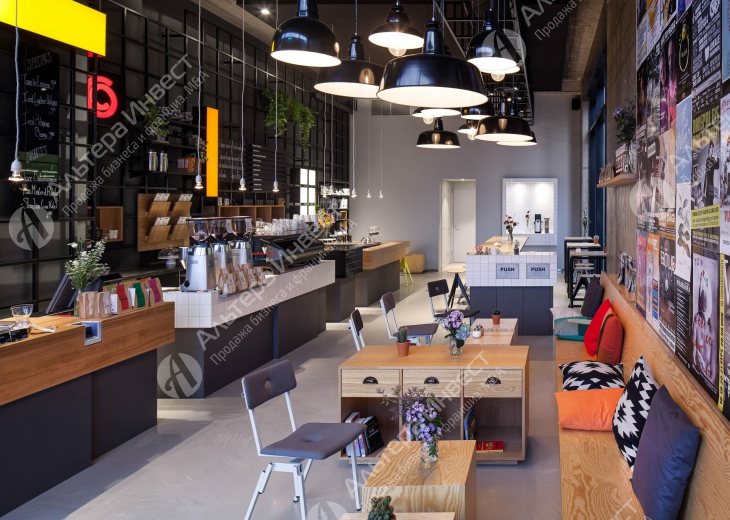 Кофейня полного цикла в центральном районе | Дизайнерский ремонт по проекту  Фото - 1
