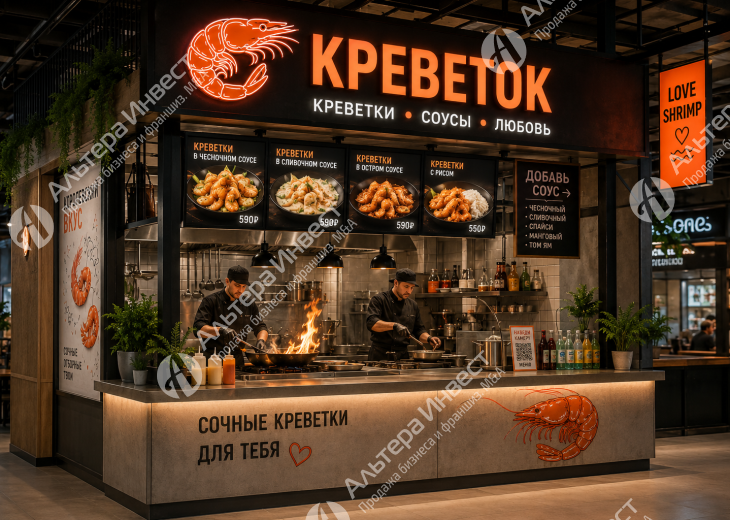 Кухня на фудкорте Фото - 1