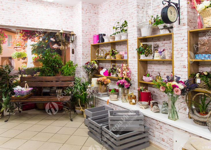 Цветочный магазин в ЦАО в Бизнес Центре Фото - 1