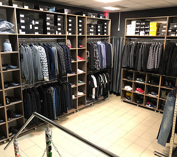 Магазин брендовой мужской одежды, обуви и аксессуаров 