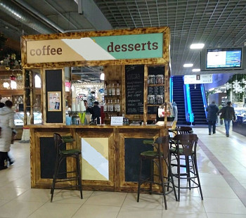 Кофейня в торговом центре с большим потенциалом