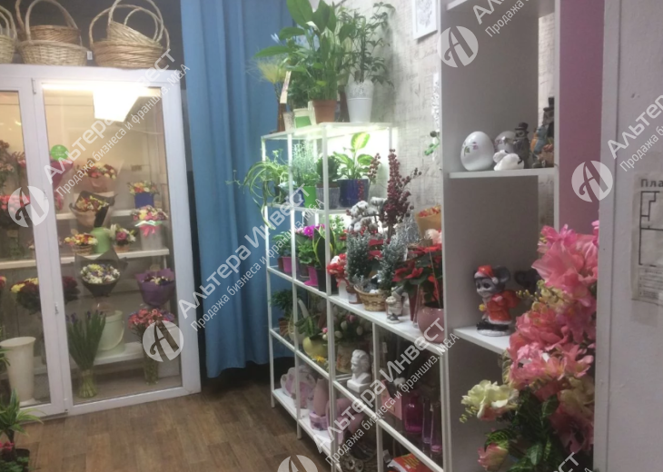 Цветочный магазин с раскрученным интернет магазином Фото - 1