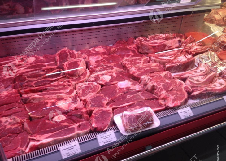 Мясной магазин Фермерского мяса Чистая прибыль 200 000 рублей Фото - 1