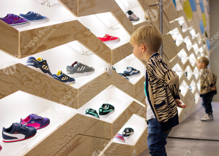 Магазин детской обуви в крупном торгово-развлекательном комплексе Фото - 1