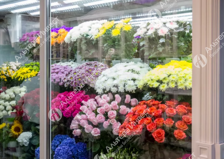 Магазин цветов рядом с метро Фото - 1