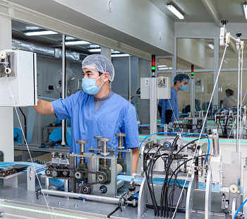 Доля 25% в Производстве медицинского оборудования. 