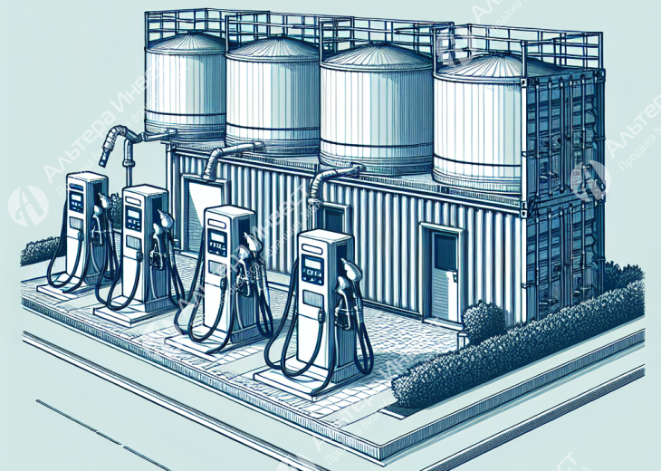 Продам стабильно работающую контейнерную АЗС с современным оборудованием Фото - 1