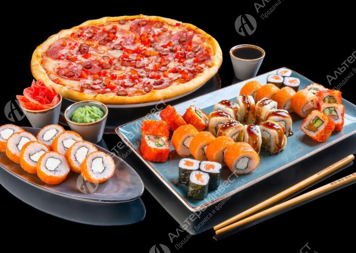 Доставка роллов, суши и пиццы Фото - 1