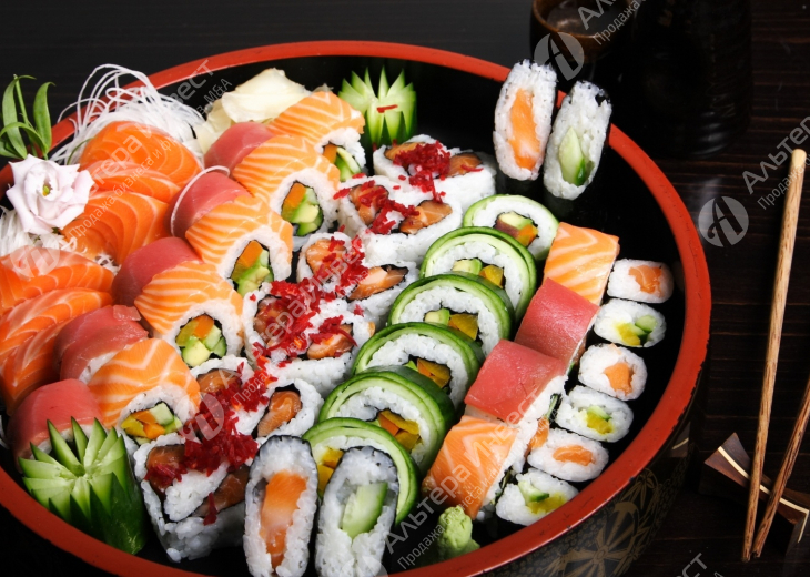 Успешный суши бар на фуд-корте Фото - 1