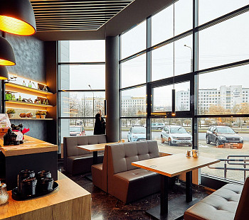 Кофе с собой с переуступкой прав аренды в крупном бизнес-центре Фрунзенского района