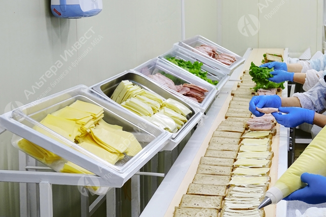 Производство сэндвичей с рынком сбыта  Фото - 1