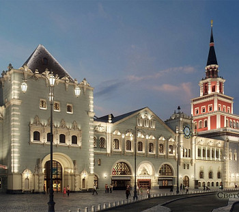 Общепит на Казанском вокзале в проходном месте