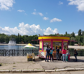 Киоски общепита в парках города