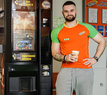 Автомат спортивного питания «SportBar i-Coffee»