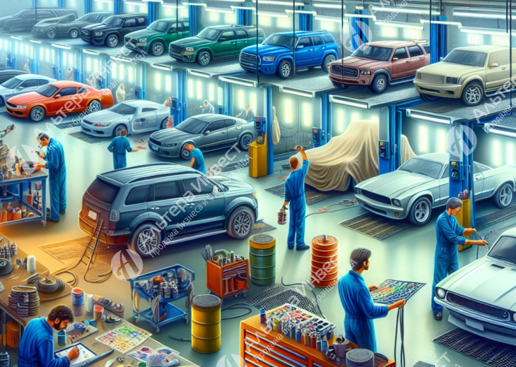 Готовый бизнес по кузовному ремонту и покраске автомобилей – прибыльный автосервис с полным комплектом оборудования и персонала Фото - 1