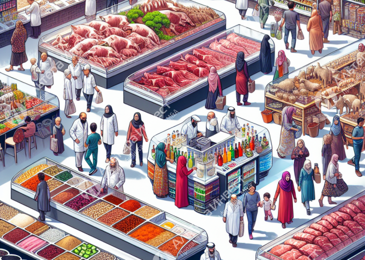 Продажа халяльного мясного магазина в оживлённом районе Фото - 1