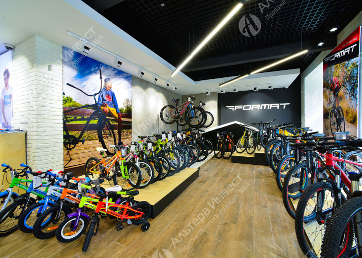 Магазин велосипедов в крупном ТК Московского района с популярным интернет-магазином Фото - 1