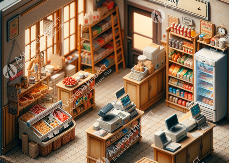 Продается действующий продуктовый магазин в Остроленском Фото - 1